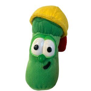 Vintage Veggie Tales Junior Asparagus Plush Stuffed Toy Lyrick 6"